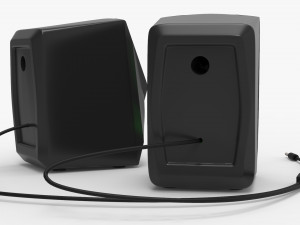 RGB Gaming Speakers Modèle 3D