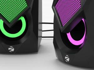 RGB Gaming Speakers 3D Model