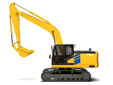 PC200-11 Hydraulic Crawler Excavator 3D Model