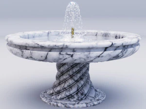 फव्वारा मॉडल 3D मॉडल