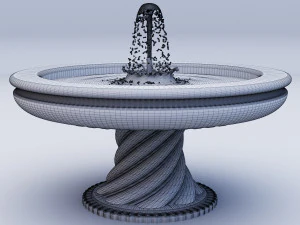 Fountain model 3D Model