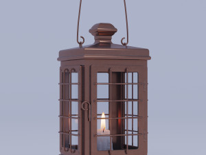 Medieval lantern 3D Model