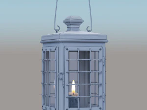 Medieval lantern 3D Model