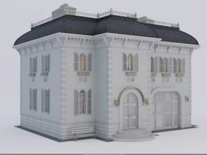 Villa 3D Model