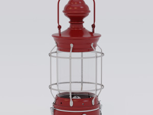 Vintage kerosene lamp 3D 모델
