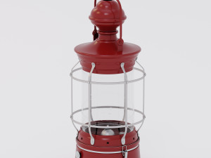Vintage kerosene lamp 3D 모델