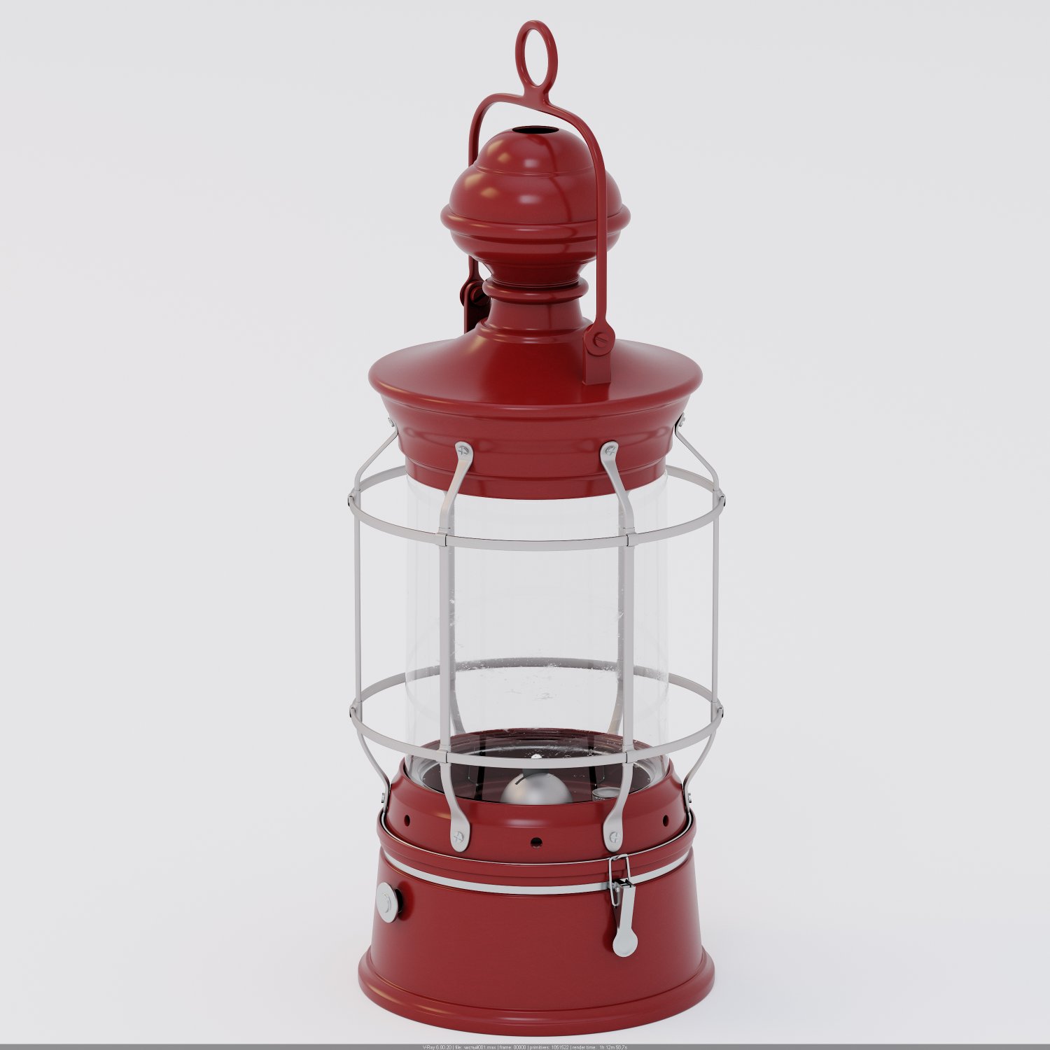 kerosene lamp gameready obj dae max blend 3D Model in Handheld 3DExport