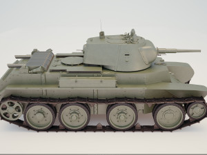 Russian tank BT - 7 3D 模型