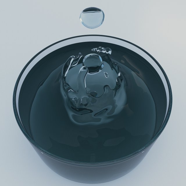 Splash 3D Model .c4d .max .obj .3ds .fbx .stl .blend 