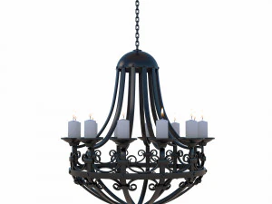 Chandelier 3D Model