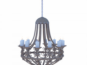 Chandelier Model 3D