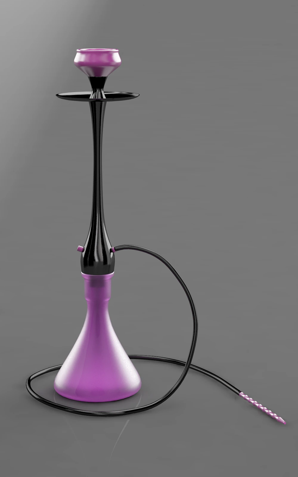 hookah 3D Model .c4d .max .obj .3ds .fbx .stl .blend 