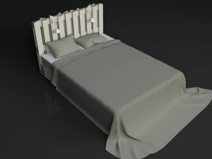 bed of boards 3D Model