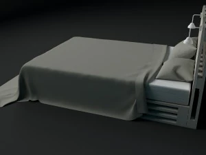 bed of boards 3D Model