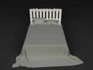 bed of boards 3D Model