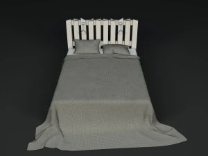 bed of boards 3D Model