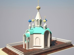 church 3D Model