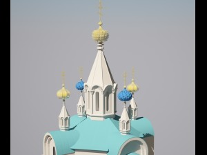 church 3D 模型
