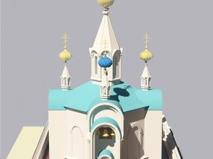 church 3D 模型