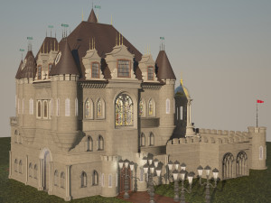 castle 3D 모델