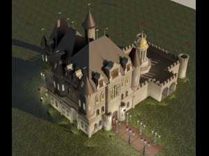 castle 3D Modell