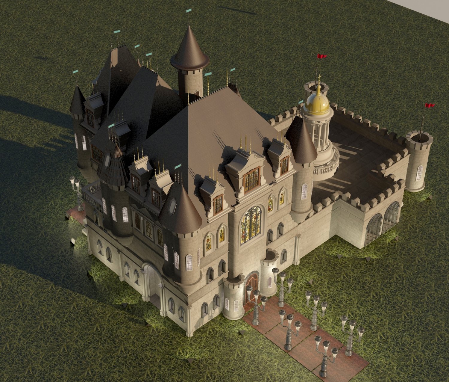 Castle 3d