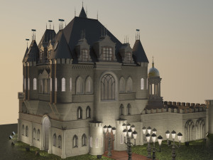 castle 3D Modell