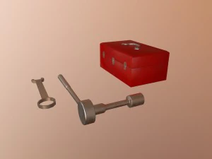 车库工具 3D 模型