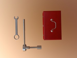 garage tool Model 3D