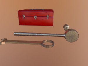 garage tool Model 3D