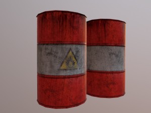 barrels tyre 3D Model