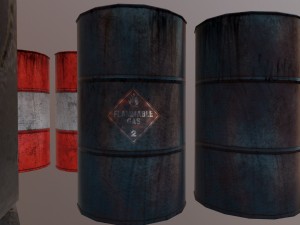 barrels tyre 3D Model