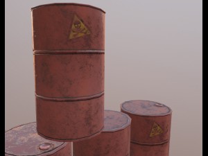 barrels tyre 3D Model