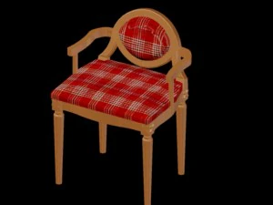 silla Modelo 3D