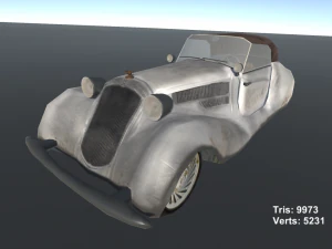 horch 853a 3D Model
