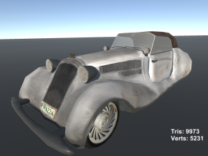 horch 853a 3D 모델