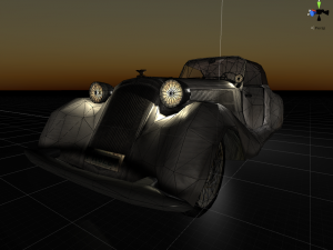 horch 853a 3D 모델