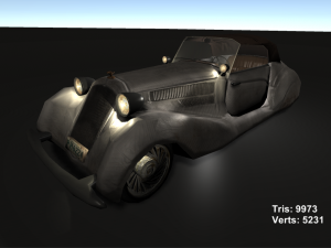 horch 853a 3D 모델