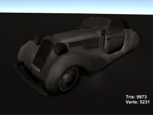 horch 853a 3D 모델