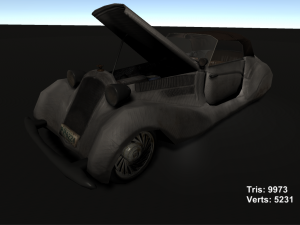 horch 853a 3D 모델