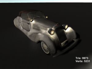horch 853a 3D 모델