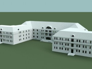 hotel 3D 模型