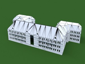 hotel 3D 模型