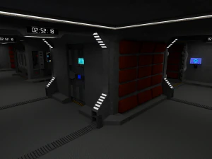 스타베이스 공상 과학 우주선 3D 모델