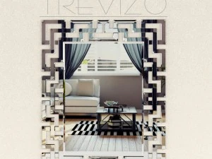 venetian mirror trevizo 3D Model