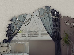 venetian mirror fernan 3D Model