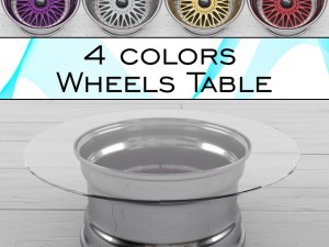 thomi felgen wheels table 3D Model