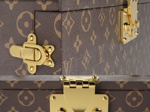case for wine louis vuitton 3D 模型