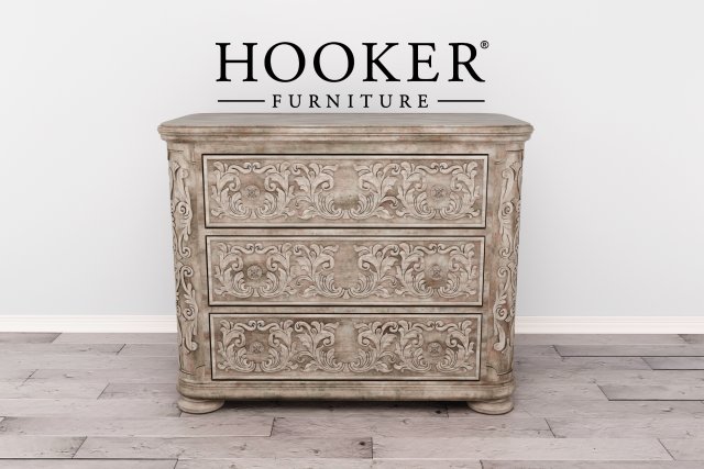 hooker furniture bedroom true vintage chest 3D Модель .c4d .max .obj .3ds .fbx .stl .blend 