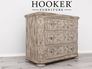 hooker furniture bedroom true vintage chest 3D Модель